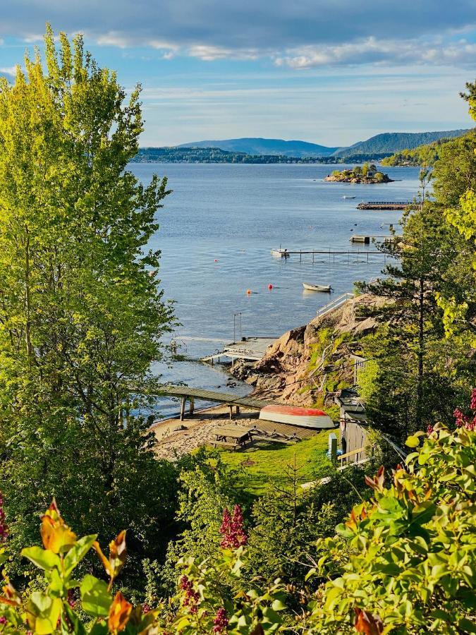 Summer Cabin By The Sea Holmsbu. Asker Buitenkant foto